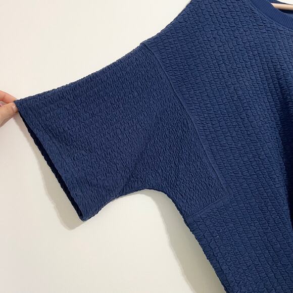 NWT Free People Movement Inspire Texture Tee in Atlantic | M - Picture 5 of 12